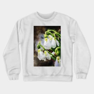 Snowdrops 4 Crewneck Sweatshirt